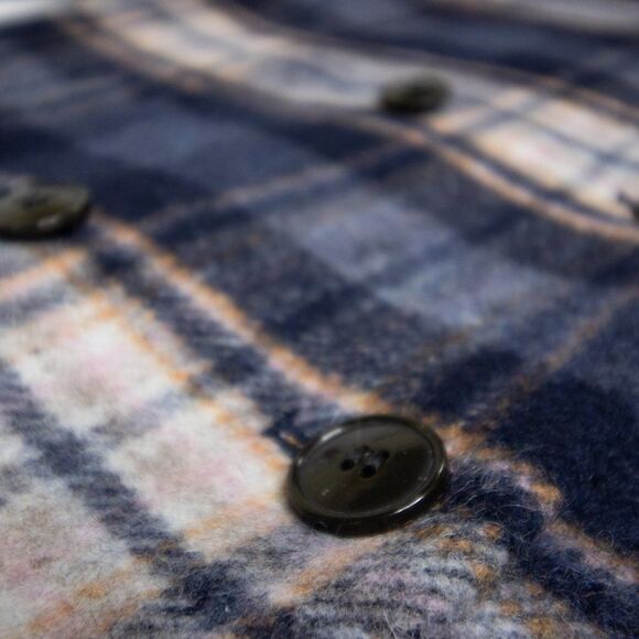 Madewell Plaid Scarf Coat, wool blend Coat, wool - Picture 12 of 16